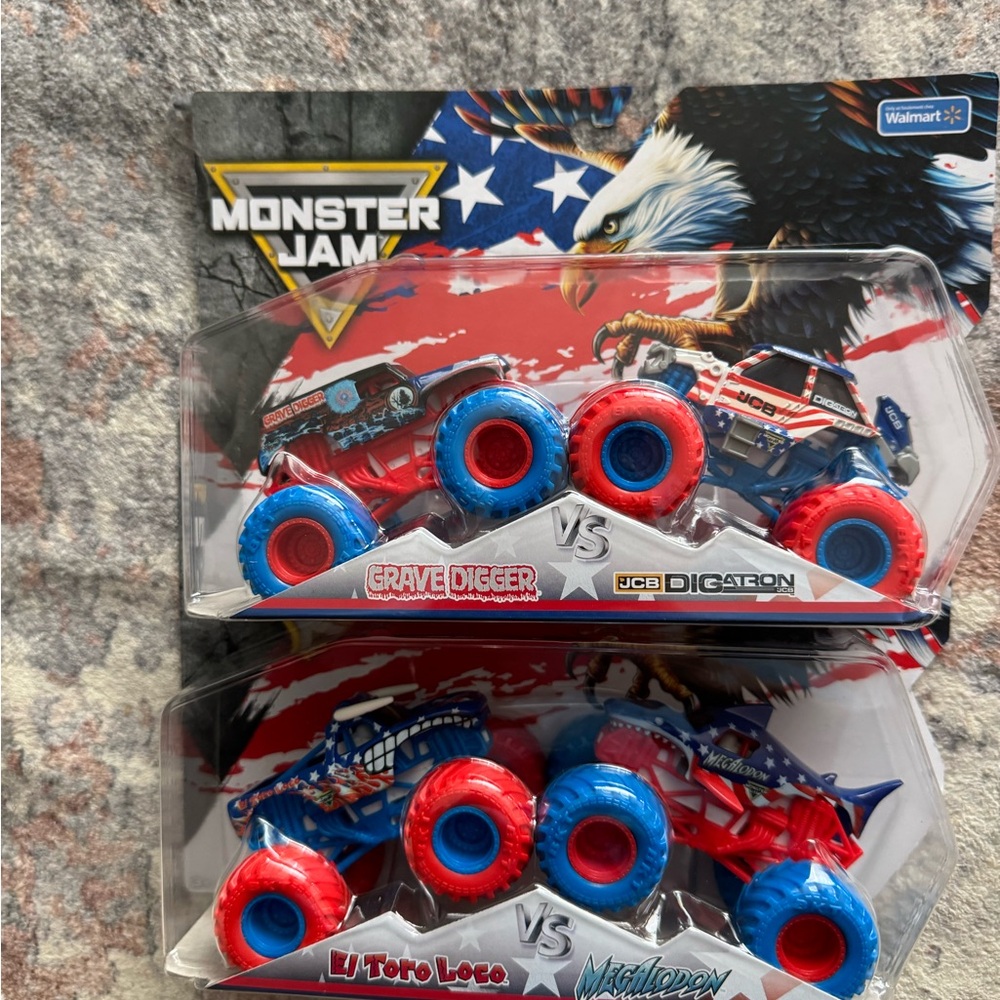 Monster Jam American Series 1 Trucks 1:64